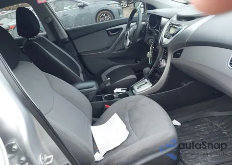 2011 Hyundai Elantra Gls from USA, damaged, VIN 5NPDH4AE3BH002603